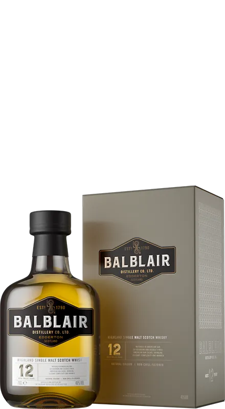 Balblair 12 Ani Single Malt Whisky 0.7L